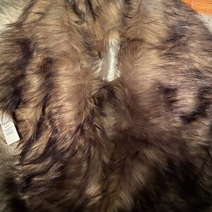Faux Fur Caplet